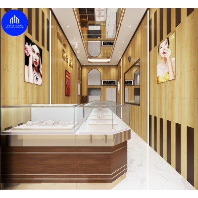 Thiết Kế Tiệm Vàng Toàn Lan 21m2 tại Hà Nội  